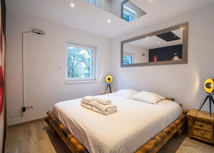 Intimiste Avec Jacuzzi - Proche Europa Park Apartman Boofzheim