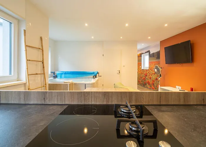 Intimiste Avec Jacuzzi - Proche Europa Park Apartman
